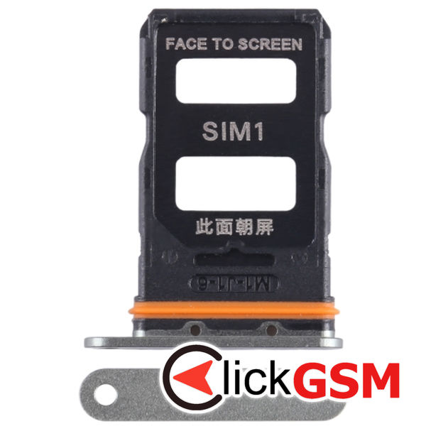 Piesa Piesa Suport Sim Green Xiaomi 13 Ultra 3ewk