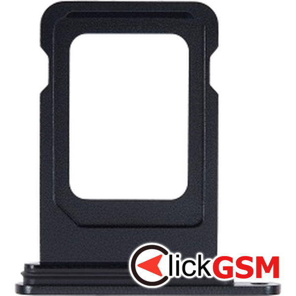 Piesa Suport Sim Negru Apple Iphone 15 3c0