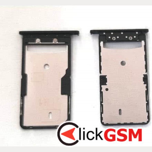 Piesa Suport Sim Negru Lenovo K10 Note 2gua