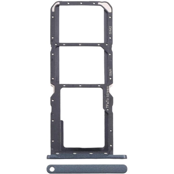 Nokia G11 · For Nokia G11 SIM Card Tray + SIM Card Tray + Micro SD Card Tray (Black)