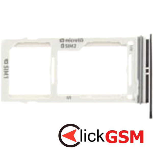 Piesa Suport Sim Negru Samsung Galaxy S9 16f1