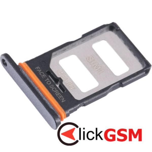 Piesa Suport Sim Negru Xiaomi Civi 3 3ex3