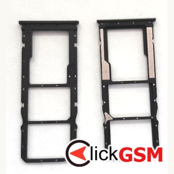 Piesa Piesa Suport Sim Negru Xiaomi Poco M3 391u