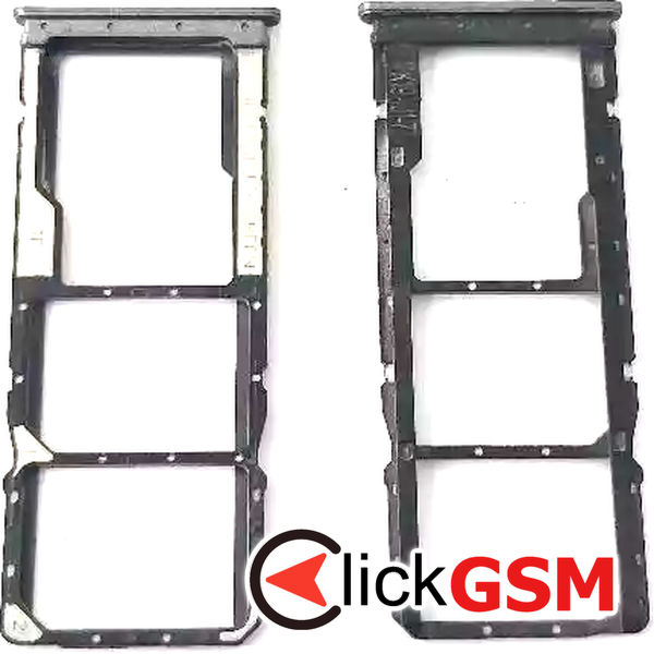 Piesa Suport Sim Negru Xiaomi Redmi 10 5g 2aj