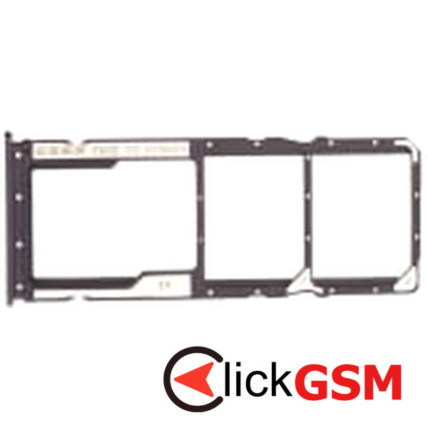 Piesa Suport Sim Negru Xiaomi Redmi 12c 2cds