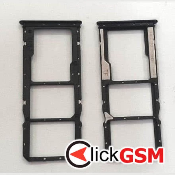 Piesa Suport Sim Negru Xiaomi Redmi Note 10 5g 39vk