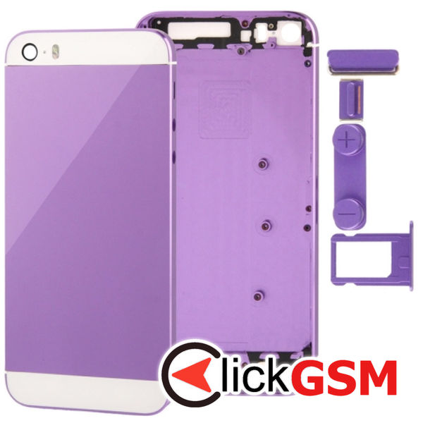 Piesa Suport Sim Purple Apple Iphone 5s 4mze