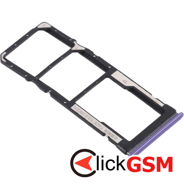 Piesa Suport Sim Purple Xiaomi Redmi Note 9t 347s