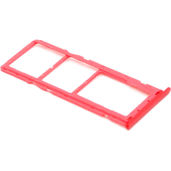 Samsung Galaxy A20s · Nano Sim Card Tray For Samsung Galaxy A20s (A207F) Red OEM-Equivalent