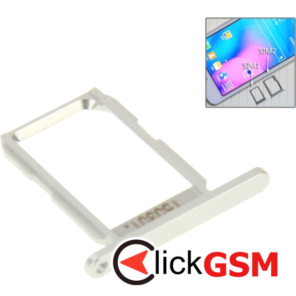 Piesa Piesa Suport Sim Silver Samsung Galaxy A3 4o20