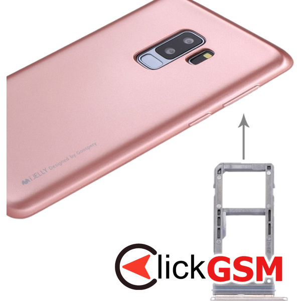 Piesa Piesa Suport Sim Silver Samsung Galaxy Note8 4d5i