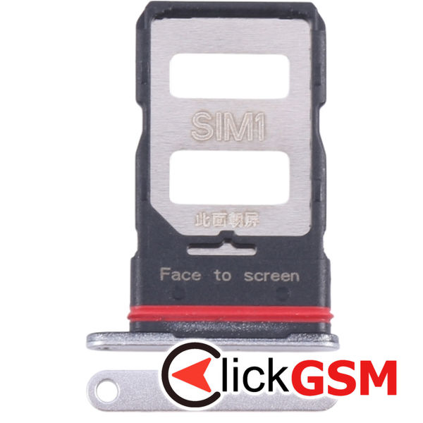 Piesa Suport Sim Silver Xiaomi Poco X6 Pro 5g 4845