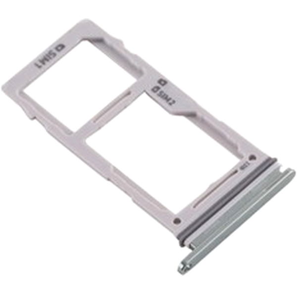 Samsung Galaxy S10e · For Samsung Galaxy S10e G970 Dual SIM Card + SD Card Tray Holder Replacement Part (without Logo) - Green