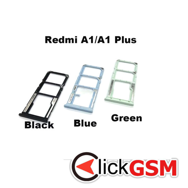 Piesa Piesa Suport Sim Verde Xiaomi Redmi A1 92b