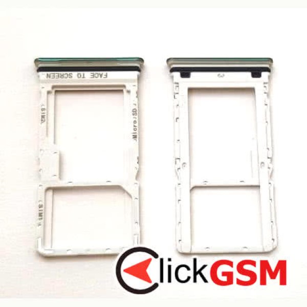 Piesa Suport Sim Verde Xiaomi Redmi Note 9 5g 3aff