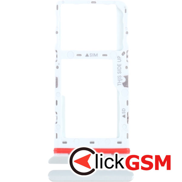 Piesa Suport Sim White Alcatel 1t 10 Zln