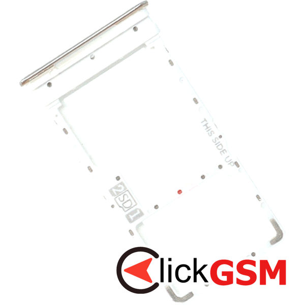 Piesa Suport Sim White Motorola Moto G52 4kl9