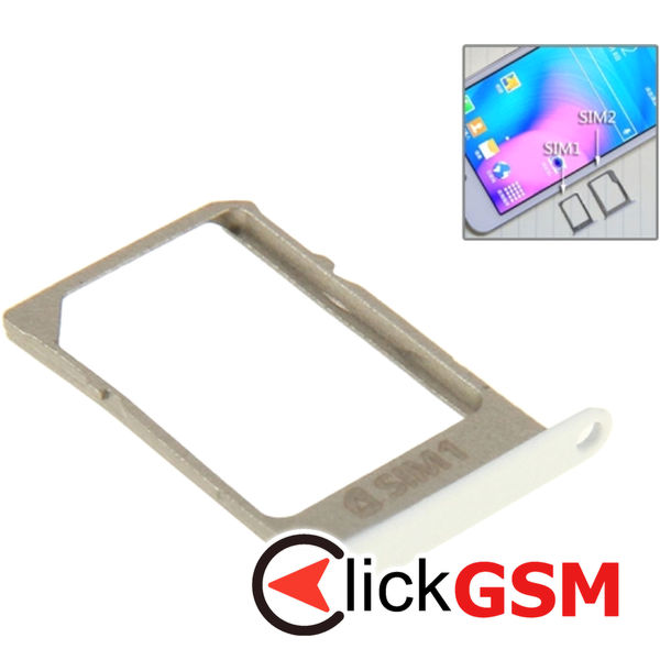 Piesa Suport Sim White Samsung Galaxy A3 4dp3