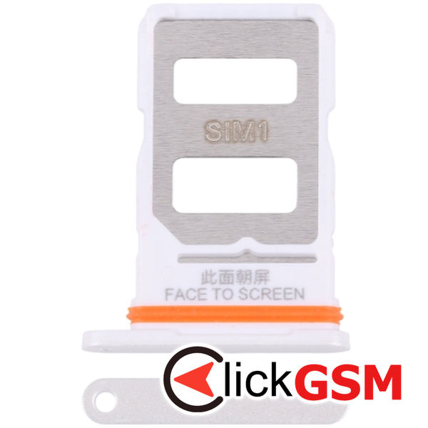 Piesa Suport Sim White Xiaomi Poco F6 43b1