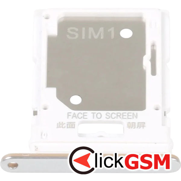 Piesa Suport Sim White Xiaomi Redmi Note 12 Pro V1r