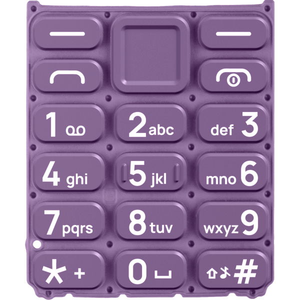 Nokia 105 2024 · Tastatura Latina HMD 105 / Nokia 105 (2024), Violet, Service Pack SP20Z14Z1453S