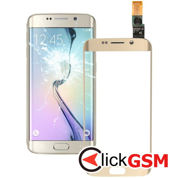 Piesa Touchscreen Black Samsung Galaxy S6 Edge 4e93