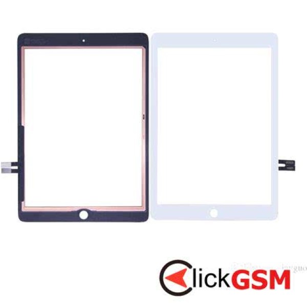 Piesa Touchscreen Cu Sticla Alb Apple Ipad 9.7 2018 2fb