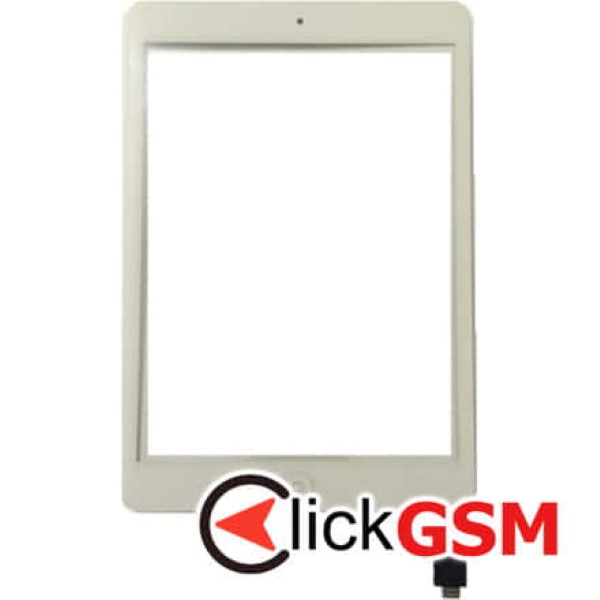 Piesa Touchscreen Cu Sticla Alb Apple Ipad Mini 2 Pqi