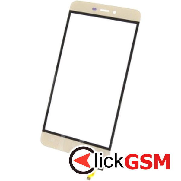 Piesa Touchscreen Cu Sticla Auriu Gionee P7 Max Dc2