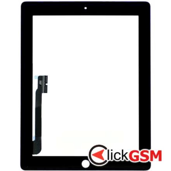 Piesa Piesa Touchscreen Cu Sticla Negru Apple Ipad 3 1h5w