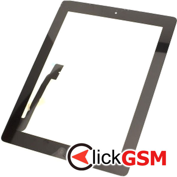 Piesa Touchscreen Cu Sticla Negru Apple Ipad 3 Fv5