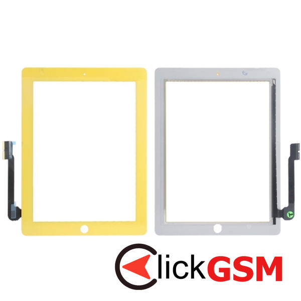 Piesa Touchscreen Yellow Apple Ipad 4 20rd