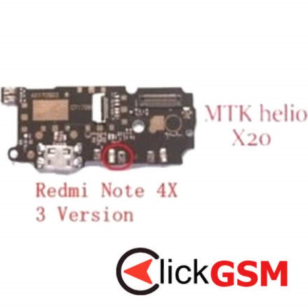 Modul Incarcare Xiaomi Redmi Note 4X